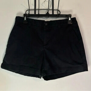 Magellan Outdoors women’s 4”inseam 4 pocket-black 97/3 cotton/spandex hiking sho